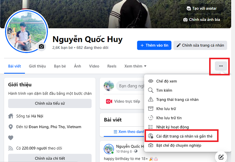 Cách Ẩn Danh Sách Bạn Bè Trên Facebook bằng máy tính 